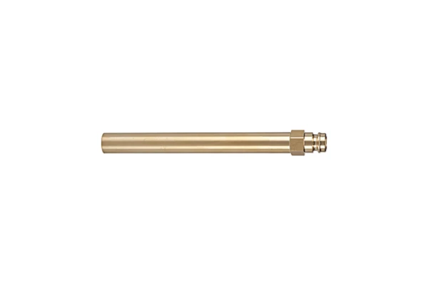 Stecknippel-Rohr DN 9, Rohr-Außen-Ø 14 mm, SW 15, Länge 300 mm