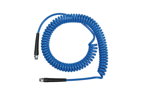 Spiralschl., Verschraubung, gewebever. PU, G 3/8, ø 12x8, 7,5 m