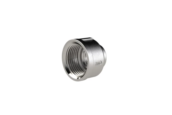 Reduziermuffe rund; Rp 1/4 IG; Rp 1/8 IG; ES 1.4408