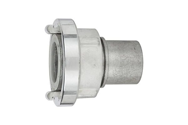 Storz-Kupplung, Stutzen, Schaleneinband, Alu, Größe 75-B, LW 75