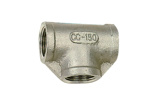 T-Verteiler; 3 x IG; Rp 1/2, Edelstahl 1.4408