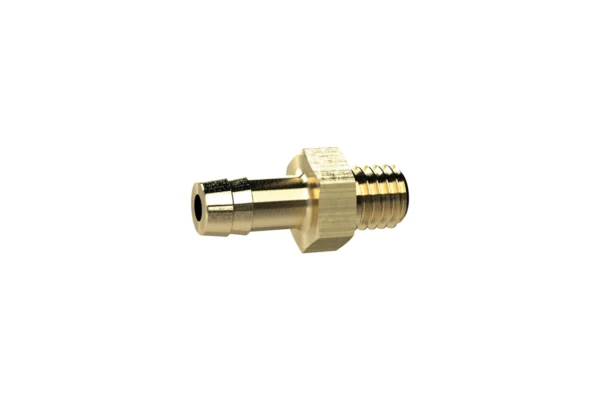 Einschraubschlauchtülle; M3; für Schlauch LW 3 mm; SW 5; MS