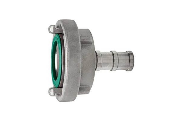 Storz-Kupplung, Stutzen, drehbar, ES V4A, Storz-Größe 52-C, LW 25