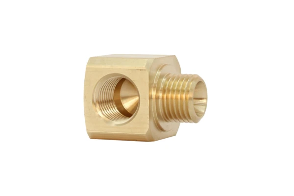 L-EinschraubVerteiler; G 1/4; SW 22; Messing