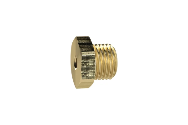 reduziernippel-type-rn kurz; G 1/8 a., M5 i.; SW 14; Messing