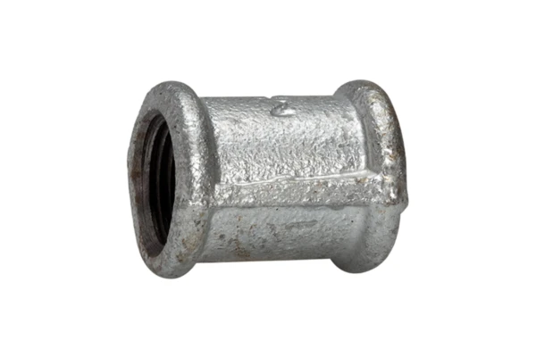 Muffen 270; IG/IG; Rp 2, schwarzer Temperguss feuerverz.