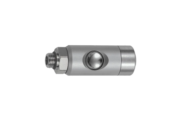 Druckknopf-Sicherheitskupplung NW 5,5, drehbar, Alu, G 1/4 AG