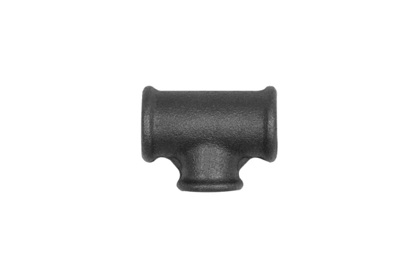 T-Stück 130; red., Rp 1 1/4, Rp 1, Rp 1 1/4, Temperguss schwarz