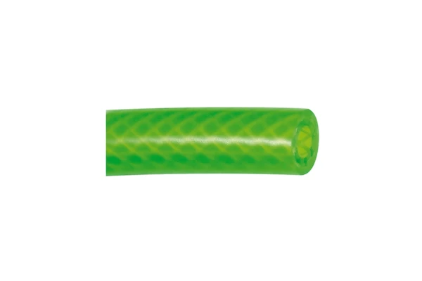 PVC-Gewebeschlauch leuchtgrün; Schlauch-ø 15x9; Rolle à 50 m