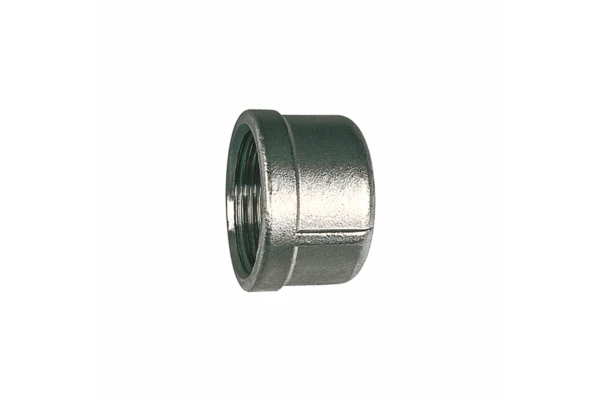 Verschlusskappe; rund; G 1; Durchmesser 40,0 mm, Edelstahl 1.4408