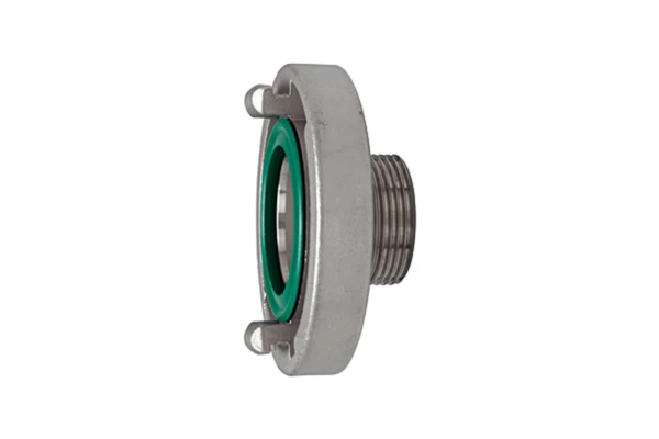 Storz-Festkupplung, Edelstahl V4A, Storz-Größe 52-C, G 1 1/2 AG