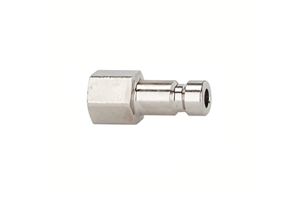 Nippel für Kupplungen NW 2,7, Edelstahl 1.4305, M5 IG, SW 7