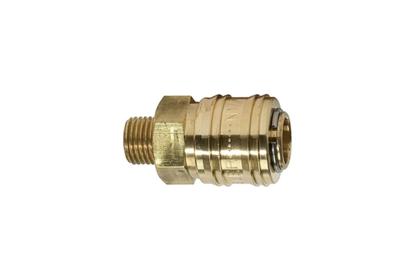 Schnellverschlusskuppl. NW 7,2 »connect line«, MS blank, G 3/8 AG