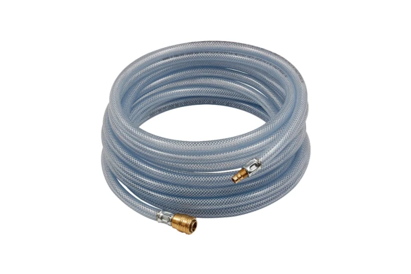 PVC-Gewebeschlauch-Set, Schnellverschl.kpl.; Schlauch-ø 12x6, 25m