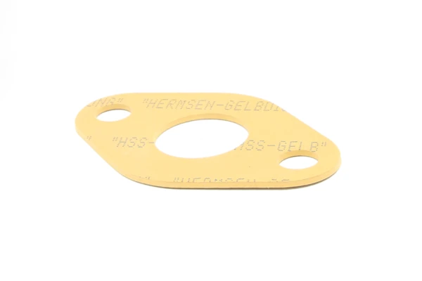 Oval-Flanschdichtung NBR gelb