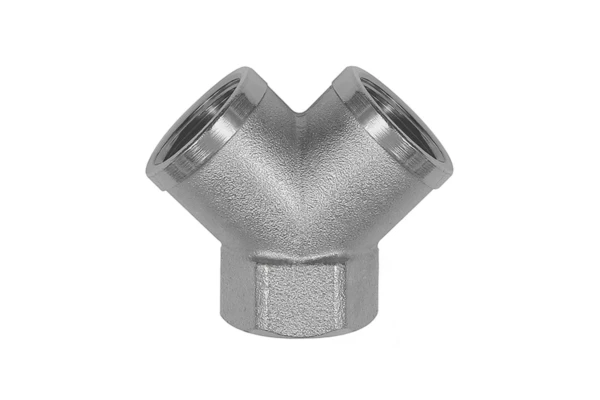 Verteiler; 2fach, G 1/4 IG; Abgänge 2 x G 1/4 IG; Messing vern.