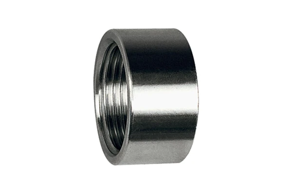 Muffe mit rund; kurze Ausführung; G 1/8, Edelstahl 1.4408