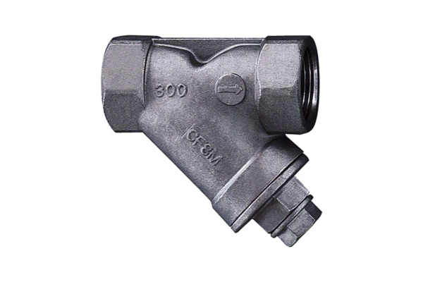 Schmutzfänger; Edelstahl; MW 0,6 mm, G 3/8, DN 10