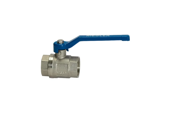 Kugelhahn; »valve line«, Handhebel blau, MS vern., IG/IG; G 1/2