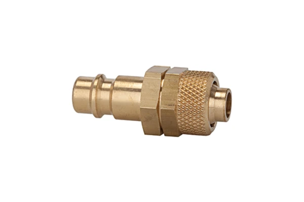 Nippel für Kupplungen NW 7,2 - 7,8, MS blank, für Schlauch 12x9