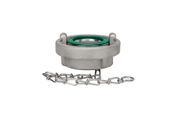 Storz-Blindkupplung, Kette, ES V4A, Storz-Größe 52-C, KA 66 mm