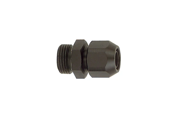 Einschraubverschraubung; Alu; für PVC-Gewebeschlauch 10x4, G 1/8