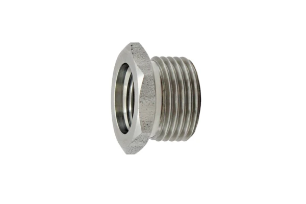 reduziernippel-type-rn; kurz; G 1/8 a., M5 i.; SW 14; Edelstahl 1.4571