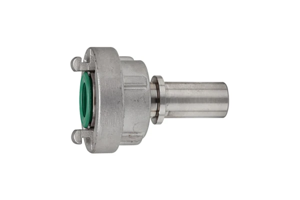 Storz-Kupplung, Stutzen, Schaleneinband, Alu, Größe 52-C, LW 50