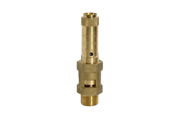 Sicherheitsventil; Messing, G 2, Ansprechdruck 0,2 bar