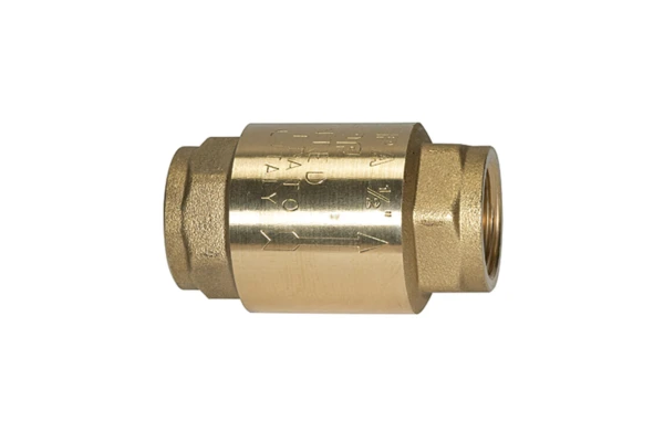 Rückschlagventil, voller Durchgang; Messing, G 1; 0,01 - 0,03 bar