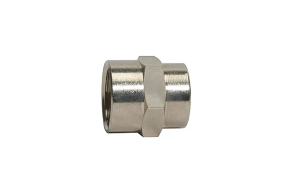 Muffe »value line«, G 1/2; SW 26; Messing vernickelt