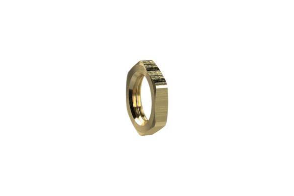 Sechskant-Gegenmutter; G 1; SW 41; Messing