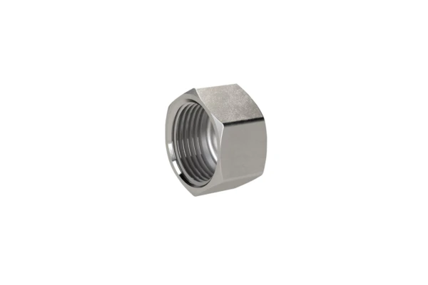 Verschlusskappe; Sechskant; Rp 1/8, IG; SW 13, ES 1.4408