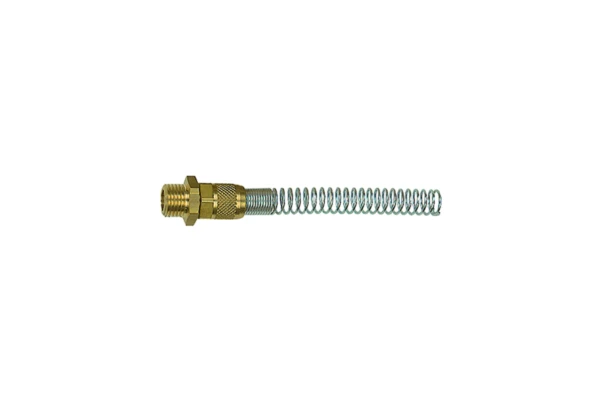 Starre Verschraubung, Knickschutzfeder,G 3/8; Schlauch-ø 12x9