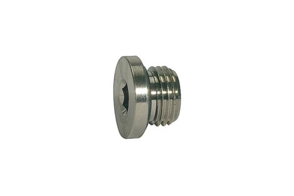 Verschlussstopfen, O-Ring »value line«, G 1/8; Messing vern.