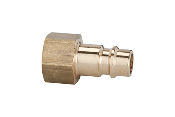 Nippel für Kupplungen NW 7,2 - NW 7,8, Messing blank, G 1/2 IG