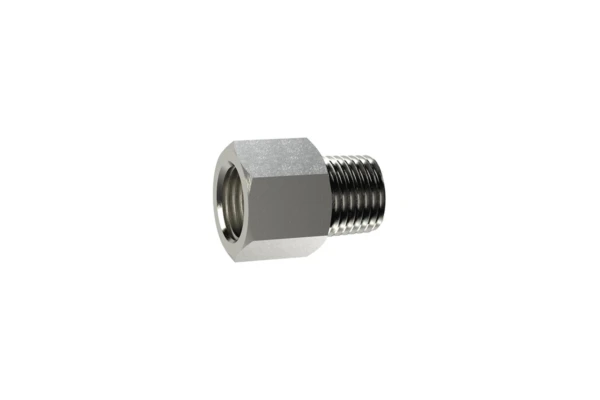 Verlängerungsstück; kurz; R 1/8 a., G 1/4 i.; SW 17; MS vern.