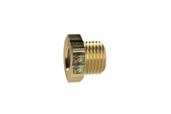 reduziernippel-type-rn kurz; G 1/4 a., G 1/8 i.; SW 17; Messing