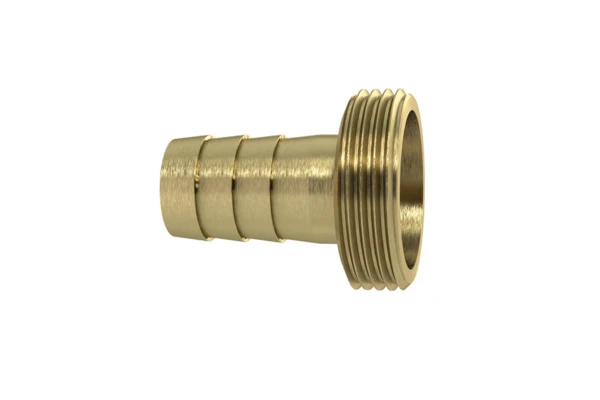 1/3 Schlauchverschr. G1/2x10 flachd. ohne Bund; leichte Ausf. MS
