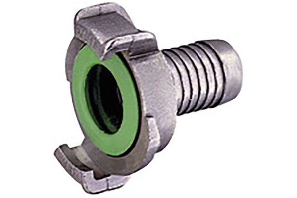 GEKA-Schlauchstück, starr, Edelstahl, LW 13